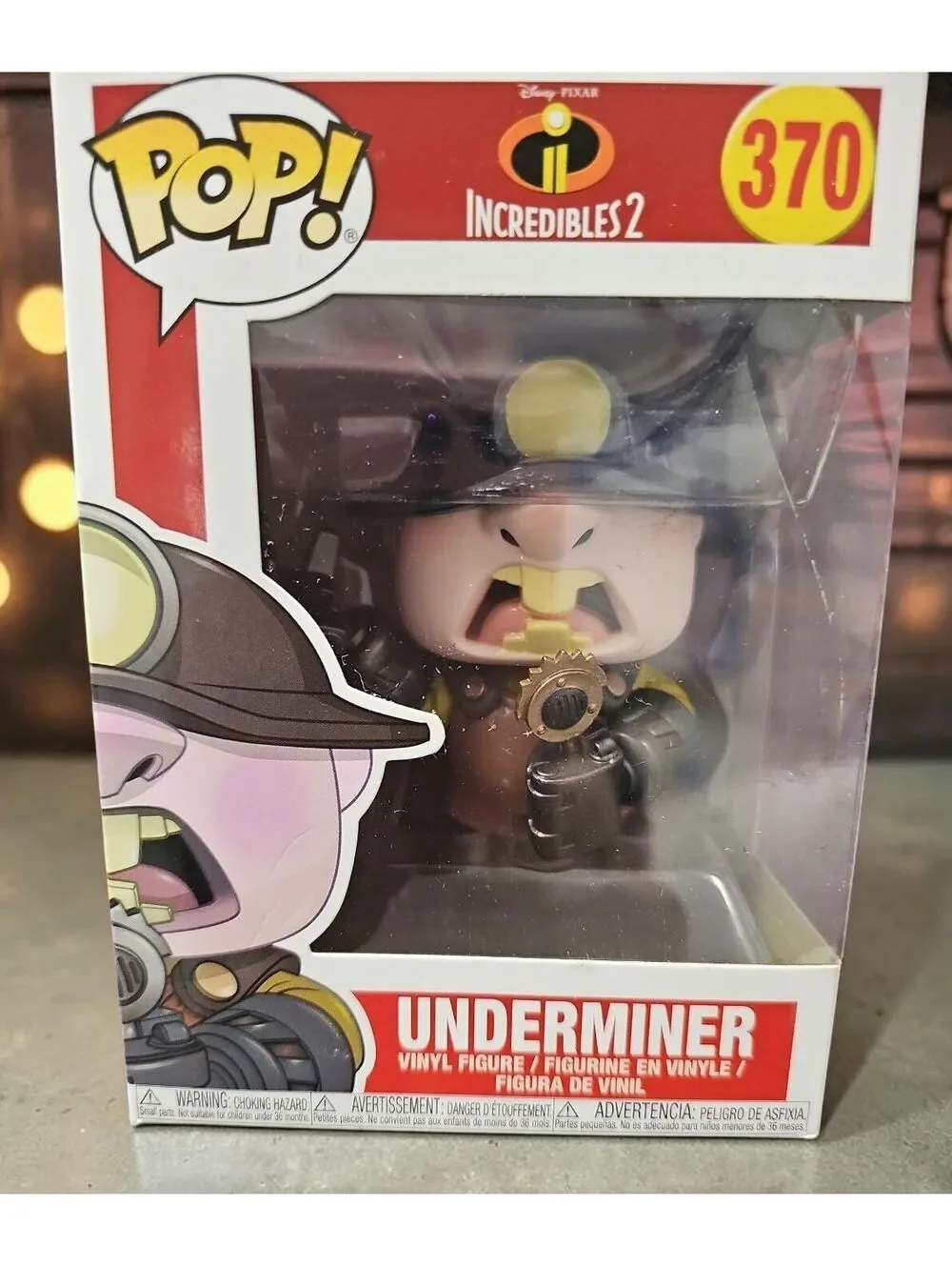 Funko POP! Incredibles 2 Underminer Vinyl Figure #370